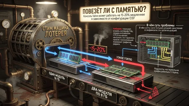 Steam Machine лотерея. Повезёт ли с памятью?