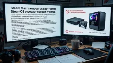 Steam Machine проигрывает читам. SteamOS отрезает половину хитов
